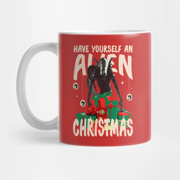 Alien Xmas by anneliarmo